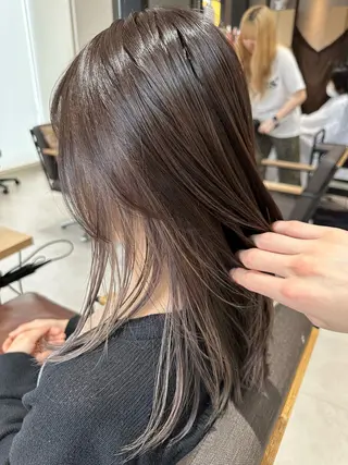 ミディアム 🍜のばた 🍜のヘアスタイル