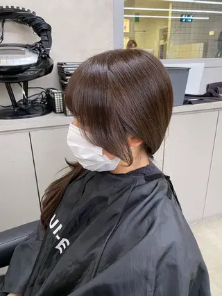 ロング カラー ヘアアレンジ キッズ TRU Shino🦋のマツエク・マツパデザイン