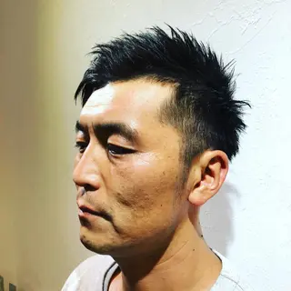 ショート メンズ 渡邊 暁史のヘアスタイル