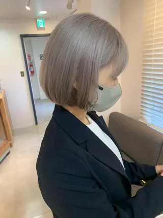 ミディアム カラー 船津武俊 フナツタケトシのヘアスタイル