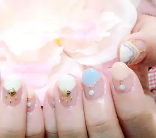 ネイル 🩵池袋heart nail🩵のネイルデザイン