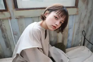 ミディアム カラー ブリーチカラー🌈 石垣翔太のヘアスタイル