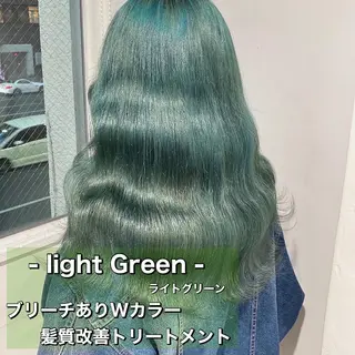 ロング カラー ボブカットモデル 募集中　ukaのヘアスタイル
