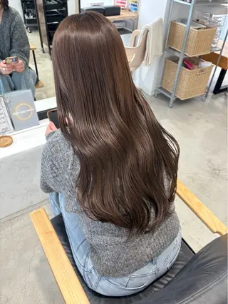 ロング カラー Moe .⋆𝜗𝜚のヘアスタイル