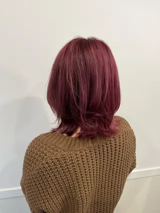 ミディアム カラー 【ただの天才 🎨】のヘアスタイル