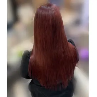 ロング カラー 🖤kana/艶髪/ 韓国風暗髪カラー🖤のヘアスタイル