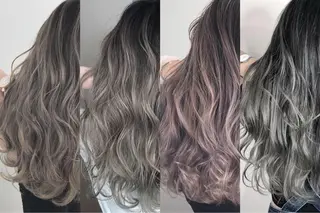 セミロング カラー オーナースタイリスト 奈須雄紀のヘアスタイル