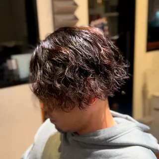 パーマ メンズ メンズサロンGRIT 店長　深山一平のヘアスタイル