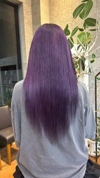ロング カラー ツヤ髪ハイトーン ×レイヤー🌝リオのヘアスタイル