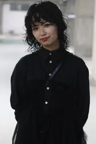 ミディアム パーマ joh/メンズ/ ブリーチ/矢場町のヘアスタイル