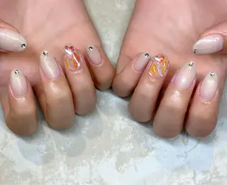 ネイル Lino+ ネイル&よもぎ蒸しのネイルデザイン