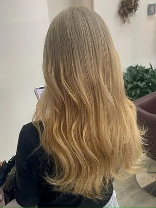 ロング カラー 大竹里旺/belle /インナーカラーのヘアスタイル