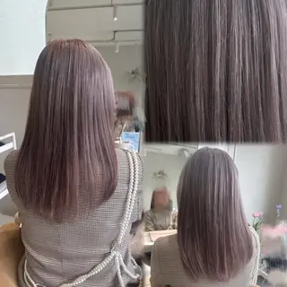 セミロング カラー 🌷花屋併設サロン 荘司まゆり🌷のヘアスタイル