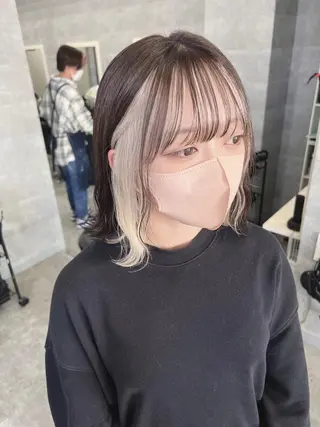 ミディアム 疋田 翼のヘアスタイル