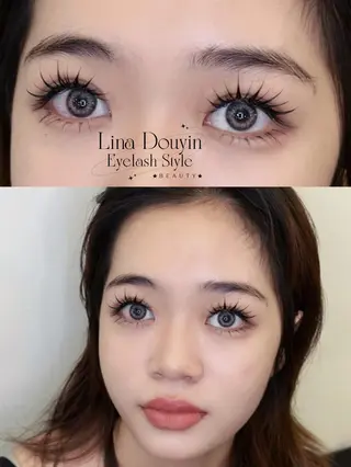 マツエク・マツパ Linanail Nambaのマツエク・マツパデザイン