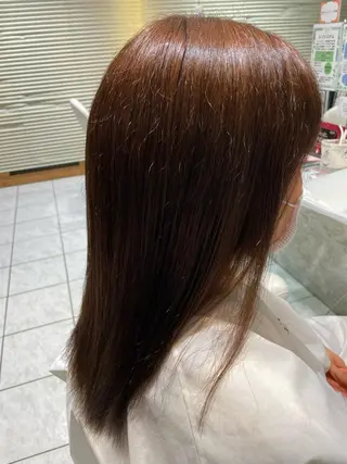 ロング カラー AGU 三条店 林　雄のヘアスタイル