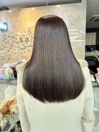 セミロング カラー レイヤー職人 横浜/似合わせ/秋山のヘアスタイル