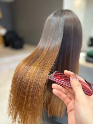 ロング 中司 優樹のヘアスタイル