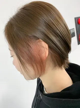 ミディアム 上重 晴輝 Recharme新保のヘアスタイル