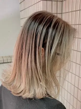 カラー モデル募集中/カラー /縮毛矯正/安田吉宏のヘアスタイル