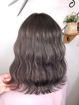 セミロング カラー MAKO ❤️🔥NEXTのヘアスタイル