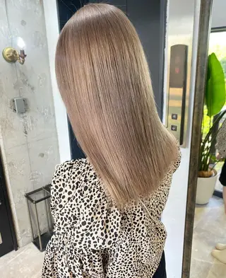 ロング カラー ハイトーン/髪質改善 /Akuaのヘアスタイル