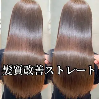 セミロング カラー RYU韓国ヘア/レイ ヤー/透明感艶カラーのヘアスタイル