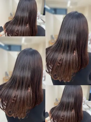 ロング 縮毛矯正/艶カラー asuka🫧のヘアスタイル