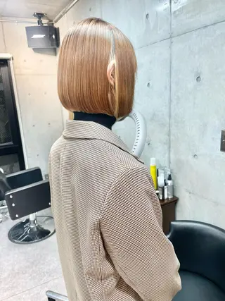 ショート カラー ショートボブ髪質改善 縮毛矯正のプロ山道潤のヘアスタイル