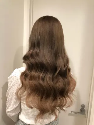 ロング カラー 🧡艶髪ちゅるん髪 🫧🧡YUKI❄️のヘアスタイル