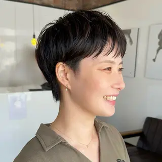 ショート 木村【似合わせ ショート/ボブ】のヘアスタイル