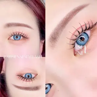 マツエク・マツパ eye＋nano所属・韓国風束感まつ毛🩵 Nozomiの眉毛・アイブロウイメージ