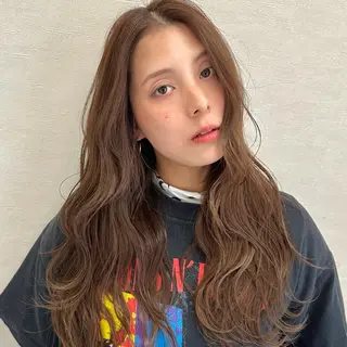 ロング 上川 開生のヘアスタイル