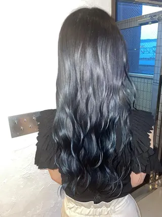 ロング 清水 美雪のヘアスタイル