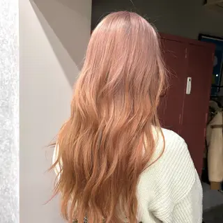 ロング カラー cope'u 本店所属・【梅田】ハッシュ /デザインカラーのヘアスタイル