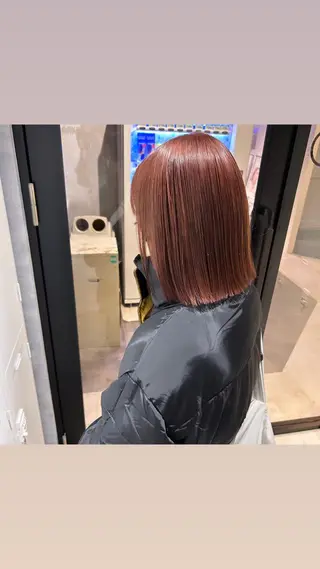 ショート 縮毛矯正・髪質改善 特化 出納 直起のヘアスタイル