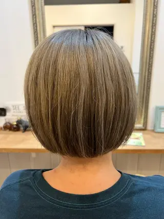 ミディアム カラー 🐰ハイトーンカラー 畠山 渡🐰のヘアスタイル