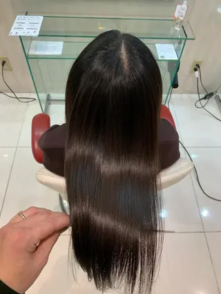 ロング 縮毛矯正/髪質改善 EARTH髙橋のヘアスタイル