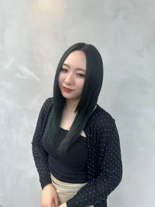 ロング 🩶 RIHOのヘアスタイル