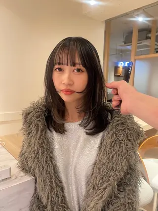ミディアム “ミニモ最高評価獲得 “代表"Kohei"のヘアスタイル