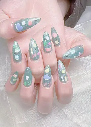 ネイル 日暮里2 lavenderのネイルデザイン