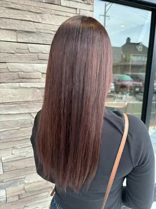 セミロング カラー RAY Field 小佐井悠未のヘアスタイル