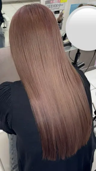カラー 🌟美髪縮毛矯正🌟 吉田早弥のヘアスタイル