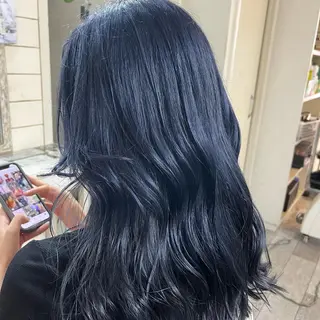 ロング カラー カラー職人 なかもと たつひろのヘアスタイル
