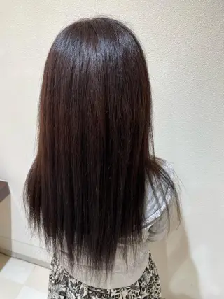 ロング カラー 山本 帆乃果のヘアスタイル