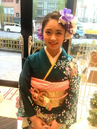 ロング  知念　香トータル ビューティー🌷のヘアスタイル