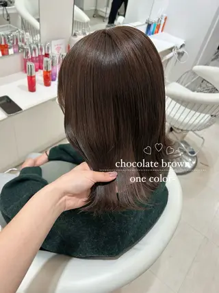 セミロング カラー ParveMix┊ 太田 千尋🎀🪽のヘアスタイル