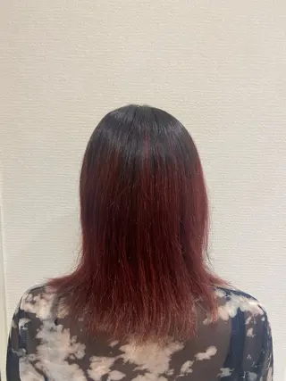 ミディアム カラー 🫧【ちゅるんカラ ー】あいみ🫧のヘアスタイル
