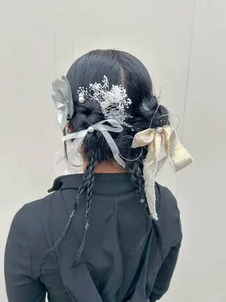 ヘアアレンジ 溝端 美紀のヘアスタイル