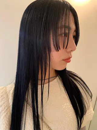 ロング kana shimizuのヘアスタイル